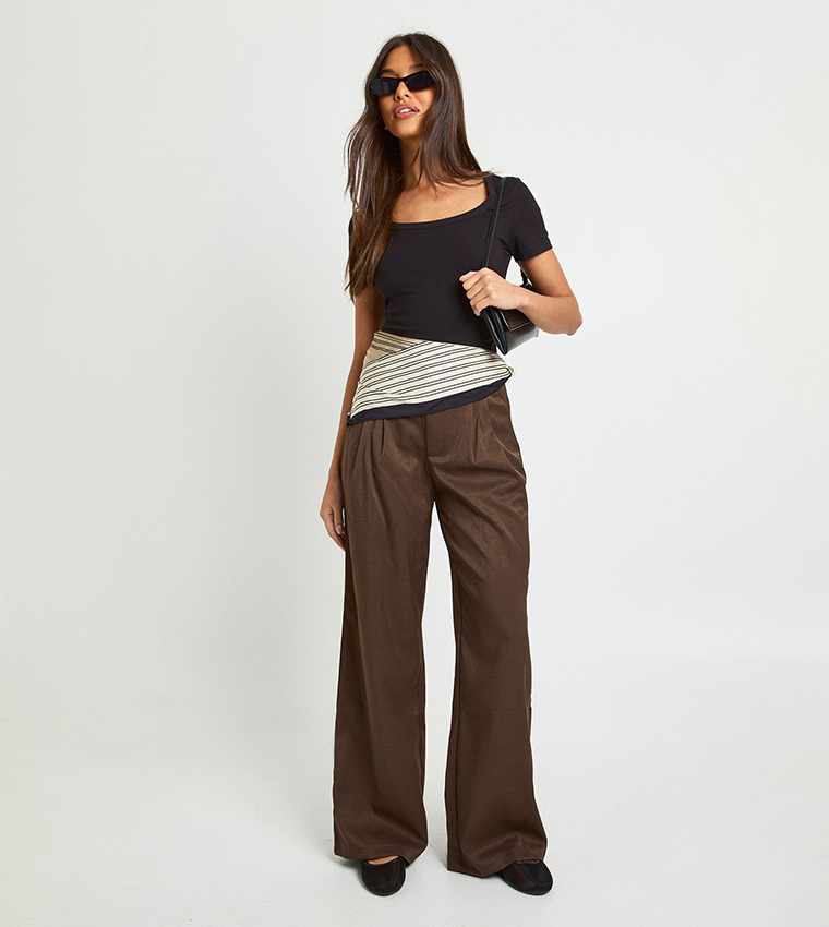 Solid Square Neck Short Sleeves Top
