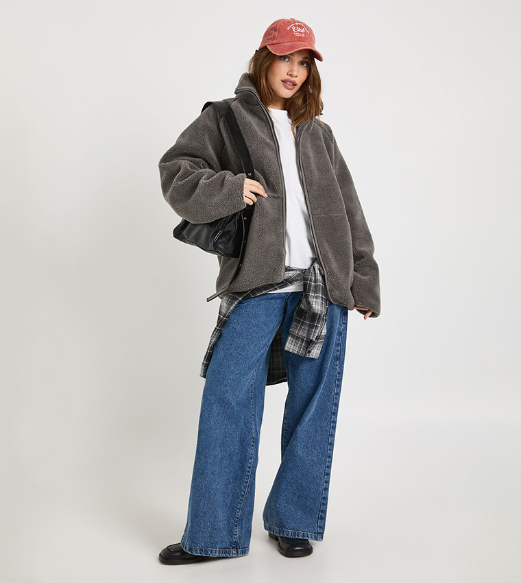 boohoo  Casual Jackets - Grey Casual Jackets