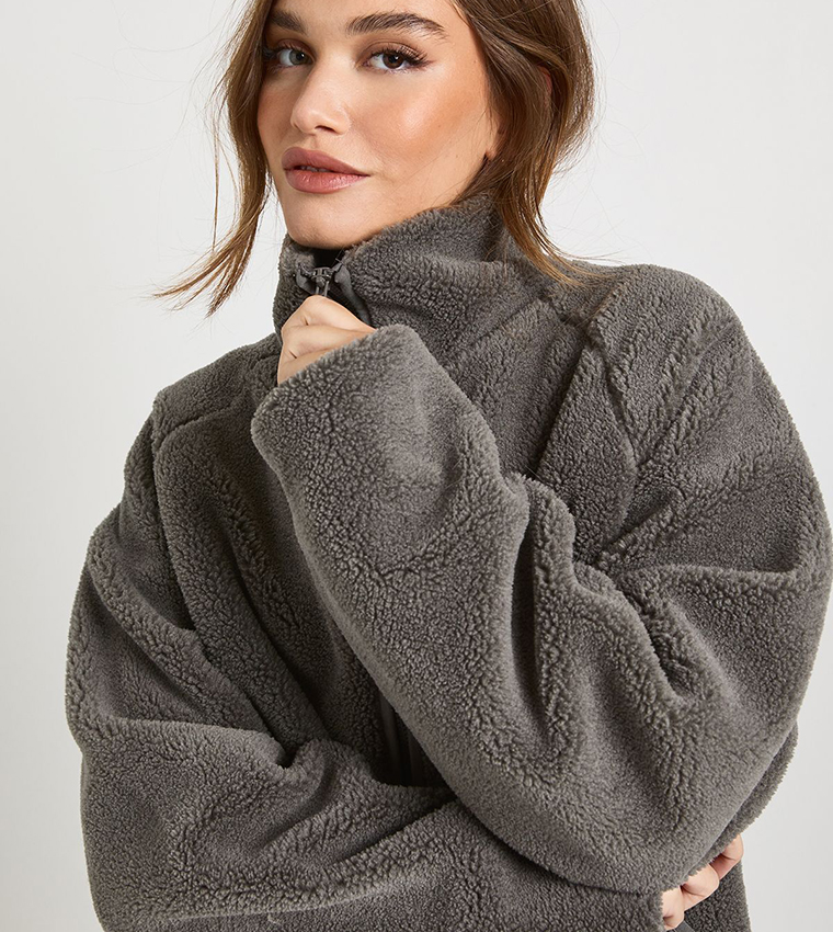 boohoo  Casual Jackets - Grey Casual Jackets