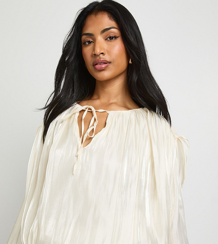 بوهو  توبات كاجوال  - أوف وايت Casual Tops