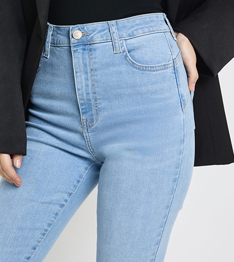 High Waist Booty Lifting Skinny Fit Jeans