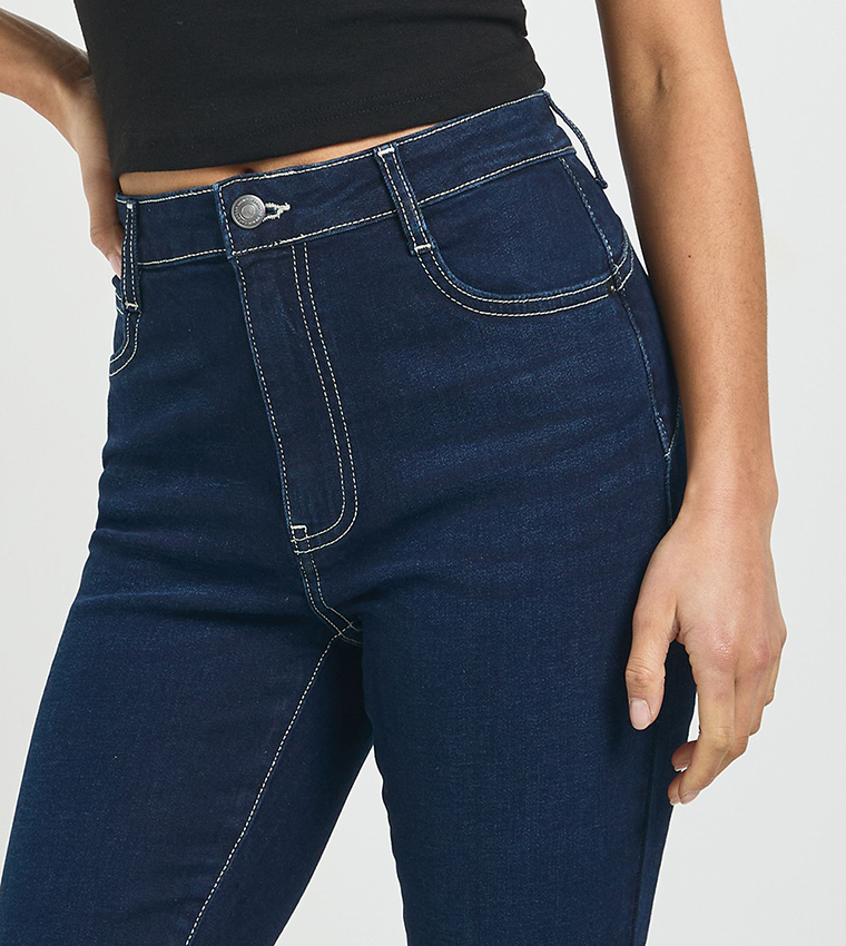 Petite High Waist Booty Lifting Skinny Fit Jeans