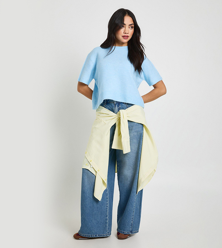 Knitted Oversized Top