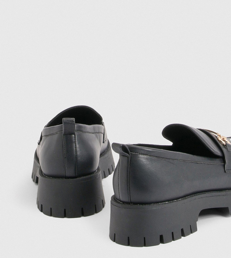 Chunky T-Bar Loafers