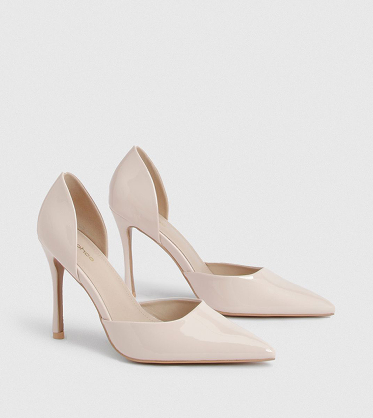 Patent Cut-Out Pointed Toe Pumps