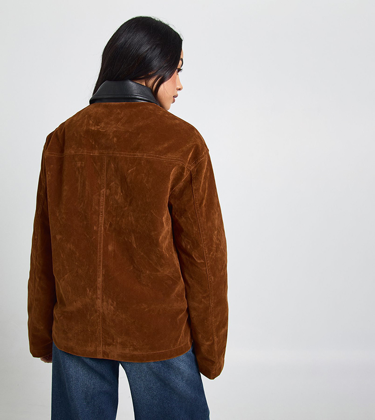 boohoo  Casual Jackets - Rust Casual Jackets
