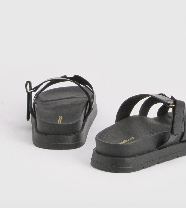 Cut-Out Detail Platform Sandals