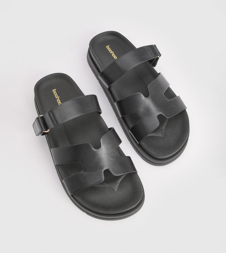 Cut-Out Detail Platform Sandals