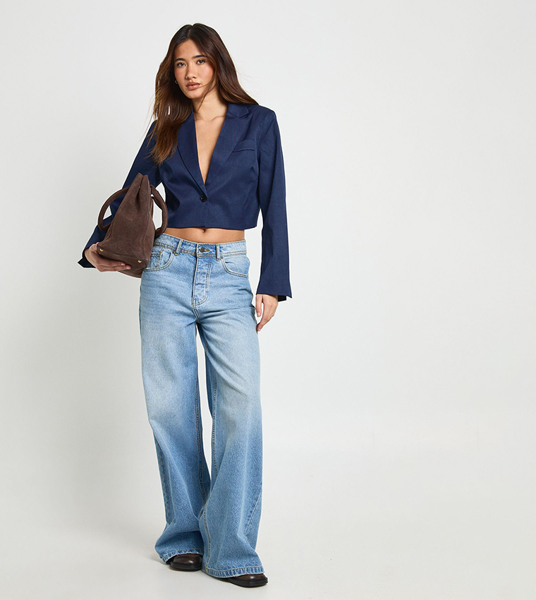 boohoo  Blazers - Navy Blazers