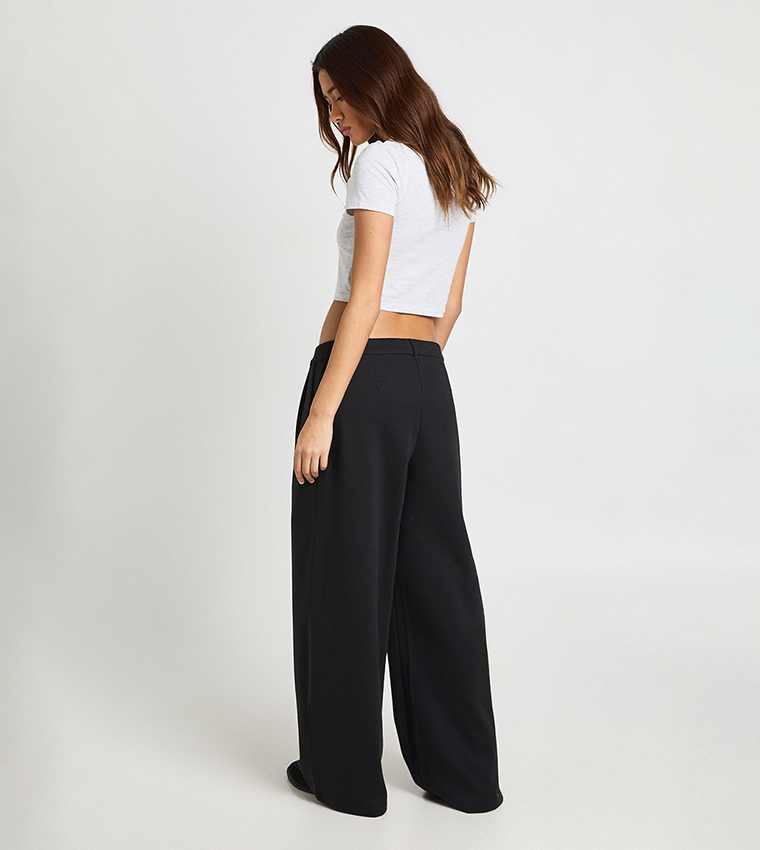 boohoo  Sweatpants - Black Sweatpants