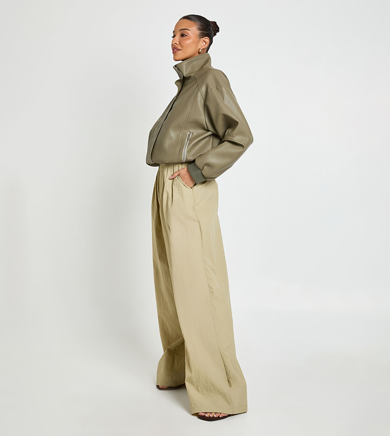 boohoo  Cargos - Khaki Cargos