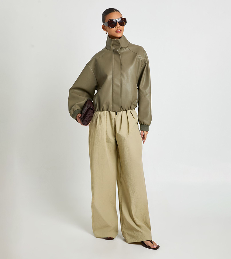 boohoo  Cargos - Khaki Cargos