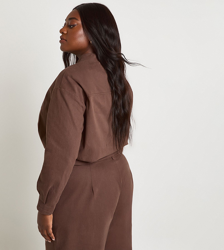 Curve Twill Bomber Jacket