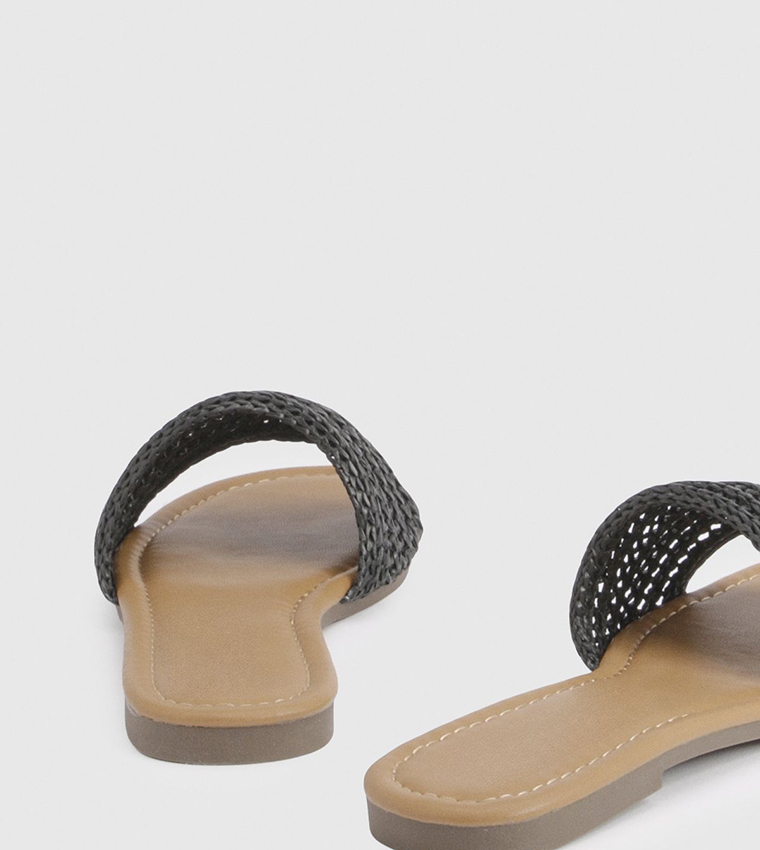 Crochet Open Toe Flat Sandals