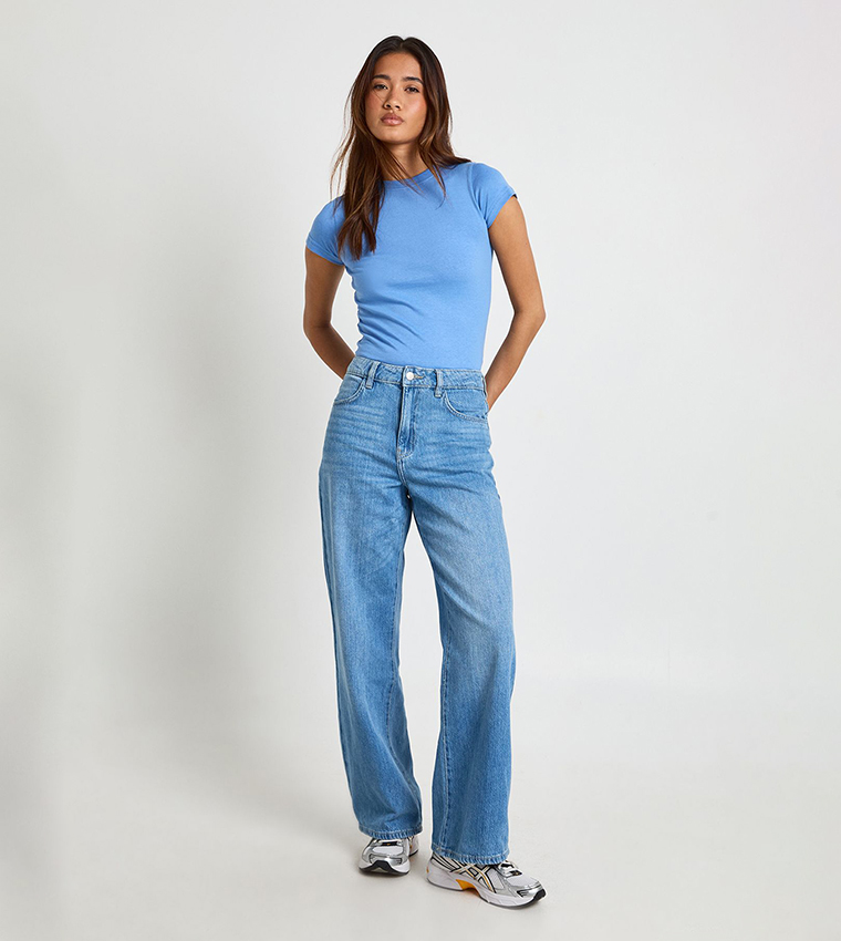 boohoo  Casual Tops - Blue Casual Tops