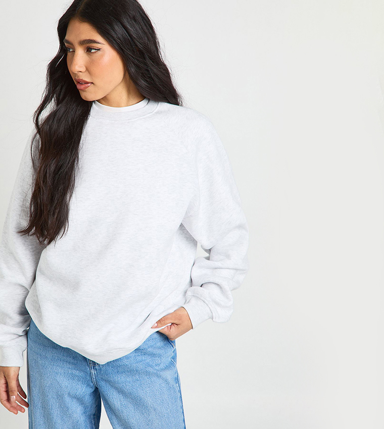 Tall Raglan Seam Oversized Sweatshirt