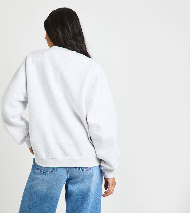 Tall Raglan Seam Oversized Sweatshirt