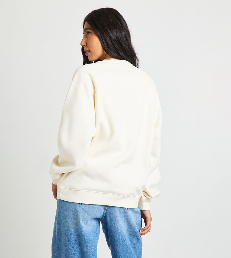 Tall Raglan Seam Oversized Sweatshirt