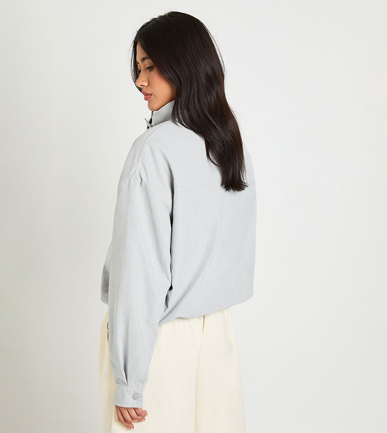 boohoo  Casual Jackets - Blue Casual Jackets