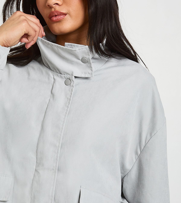 boohoo  Casual Jackets - Blue Casual Jackets