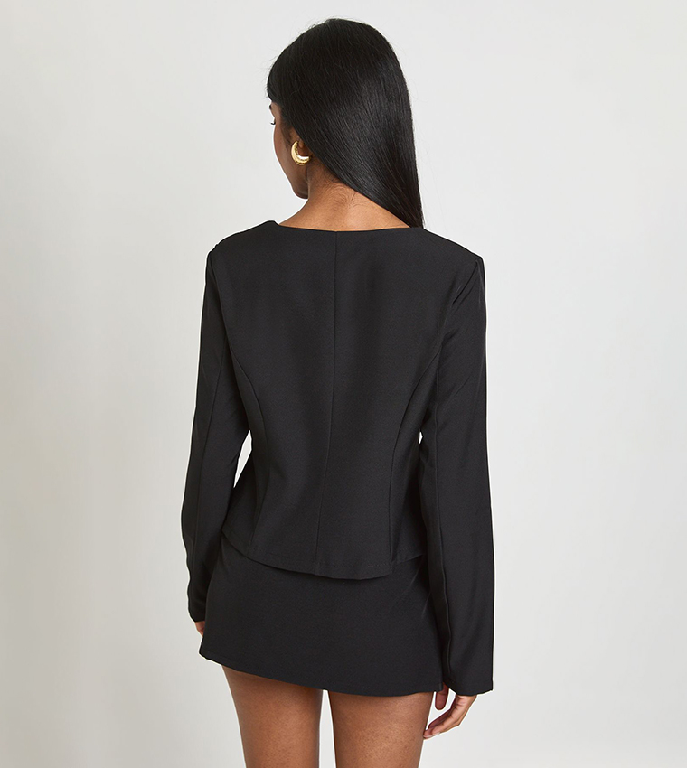 Tailored Mini Skirt