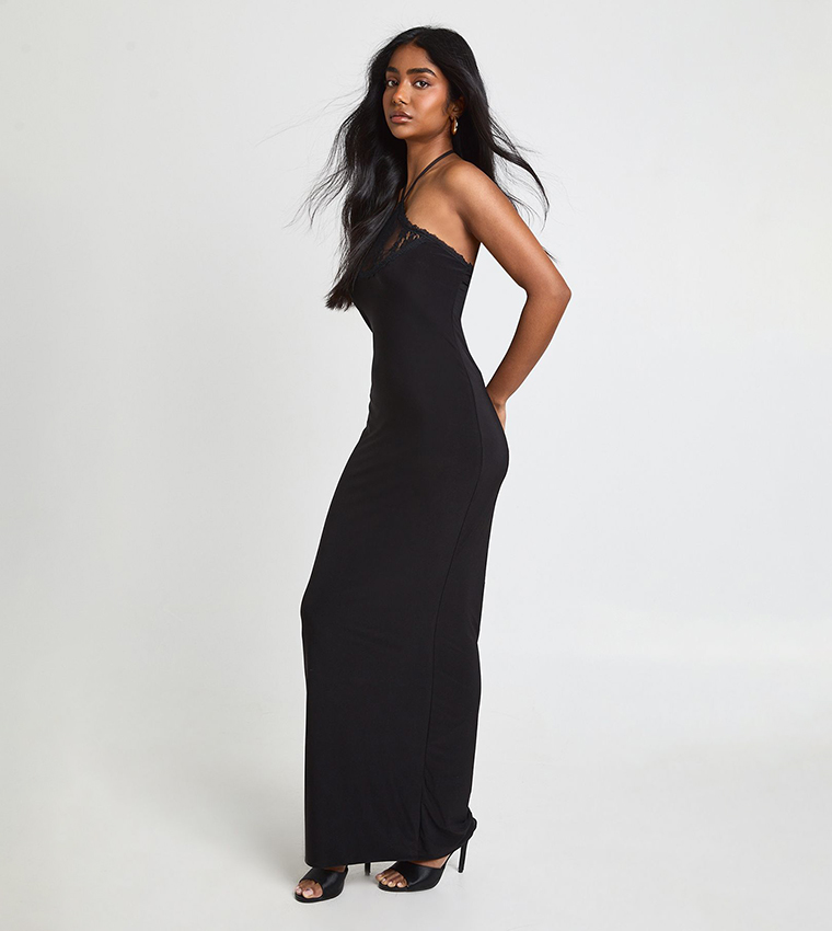 sachin and babi light blue dress Maxi Dress Summer Clothes Boohoo Textured Shirred Bandeau Maxi Dress Black  Boohoo Holiday