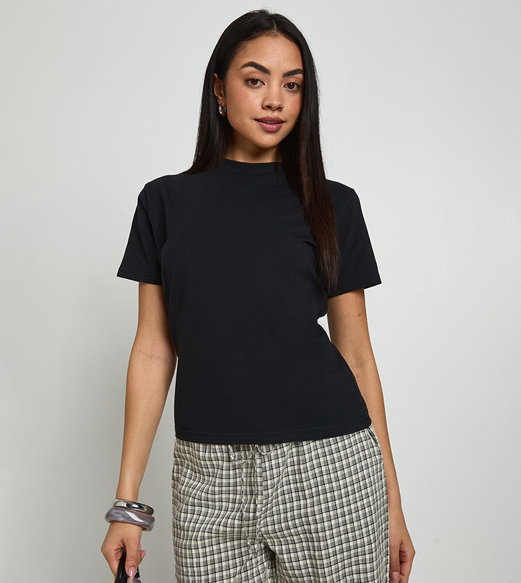 Cinched Waist Boxy T-Shirt