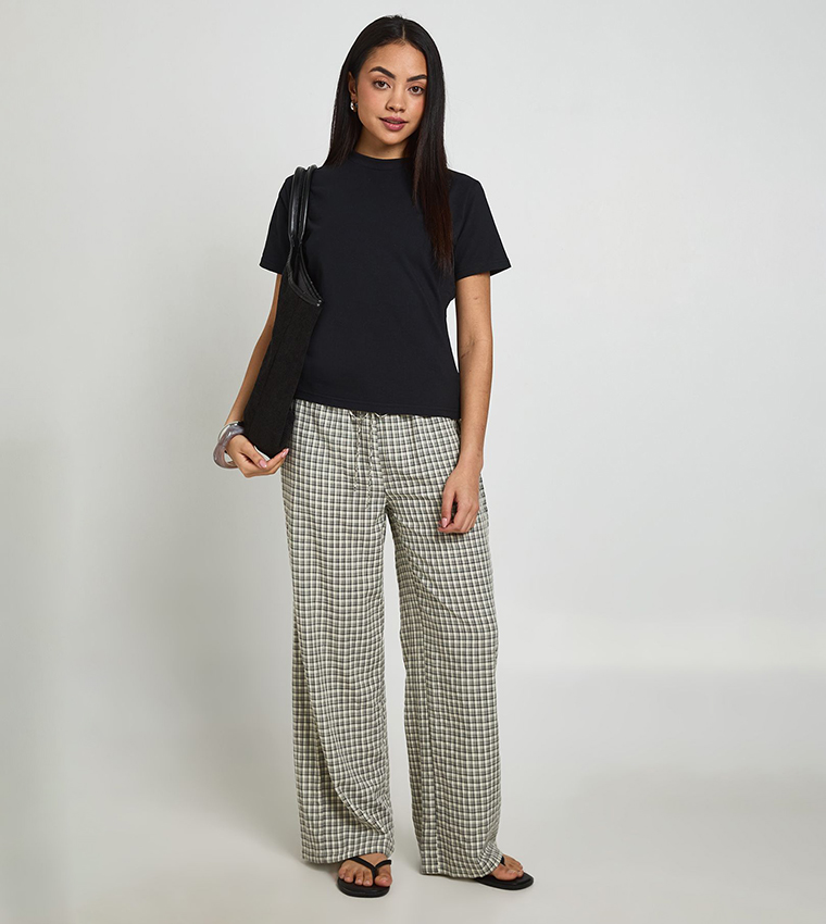Cinched Waist Boxy T-Shirt