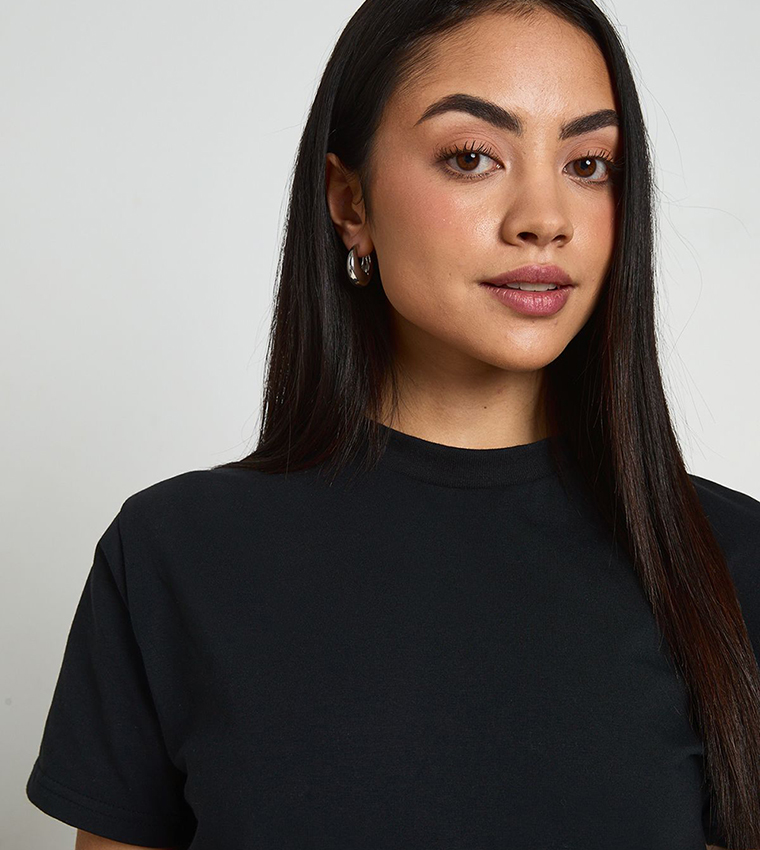 Cinched Waist Boxy T-Shirt