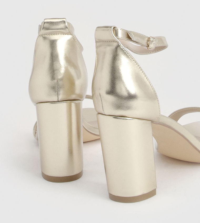 Ankle Strap Block Heel Sandals