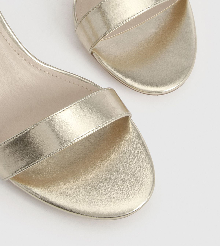 Ankle Strap Block Heel Sandals