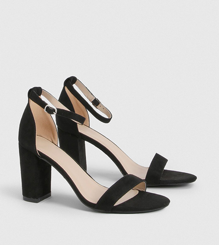 Ankle Strap Block Heel Sandals