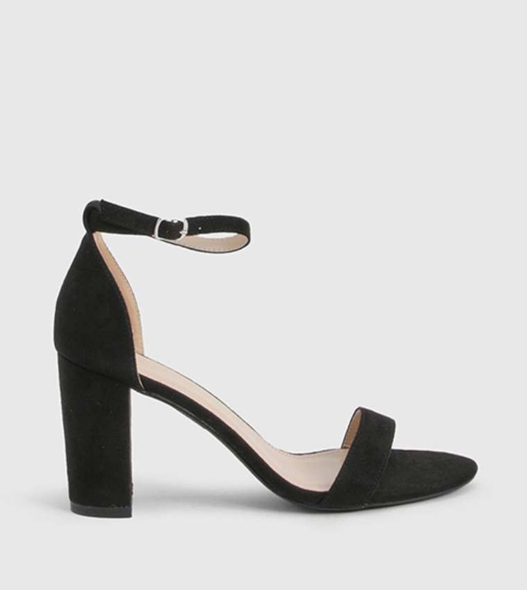 Ankle Strap Block Heel Sandals