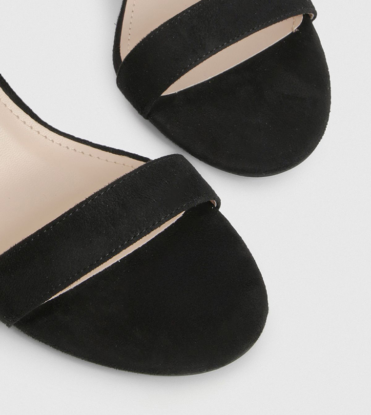 Ankle Strap Block Heel Sandals