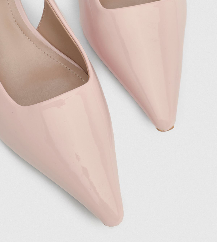 Slingback Kitten Heel Pumps