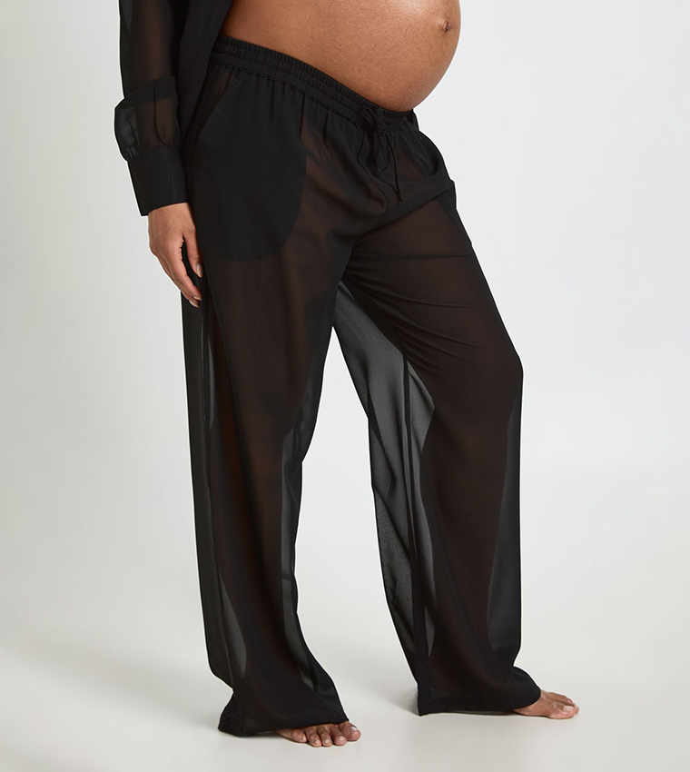 Maternity Chiffon Beach Trousers