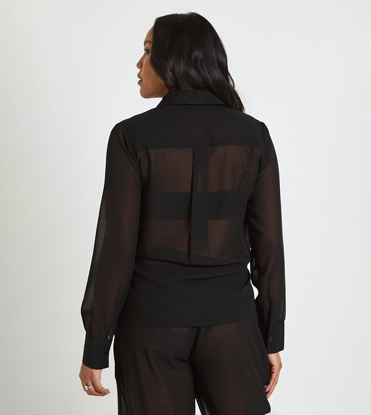 Maternity Chiffon Beach Shirt