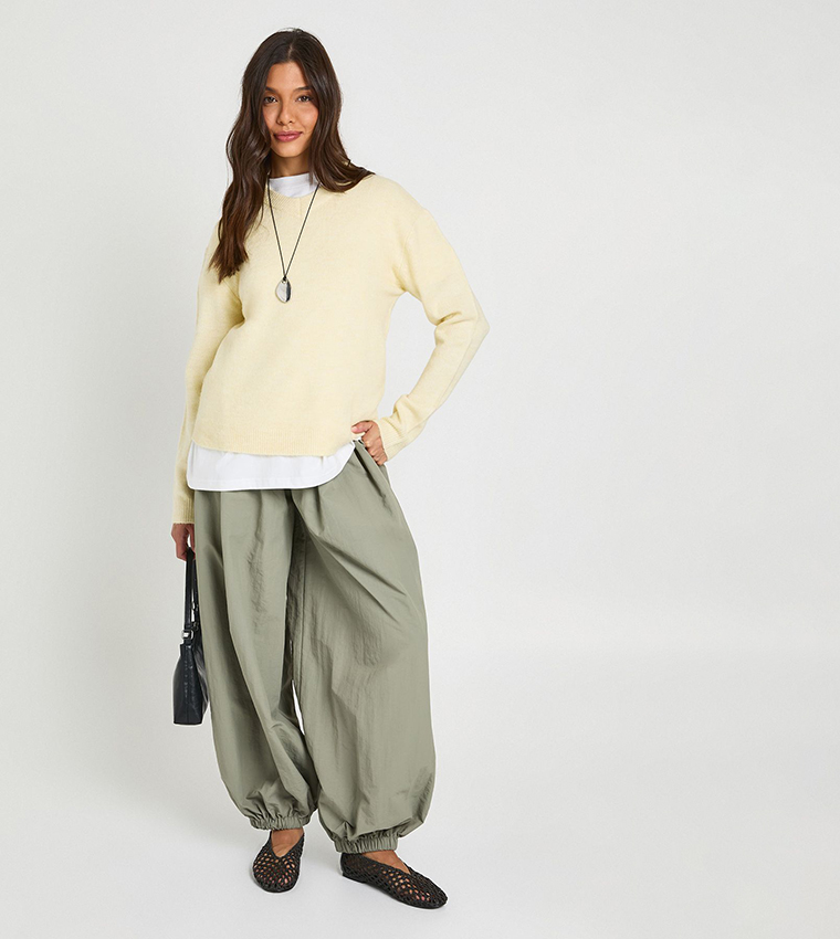 boohoo  V-neck Sweaters - Yellow V-neck Sweaters