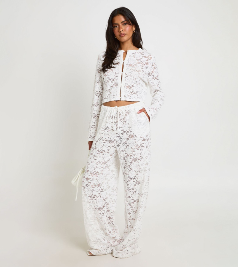 boohoo  Cropped Tops - White Cropped Tops