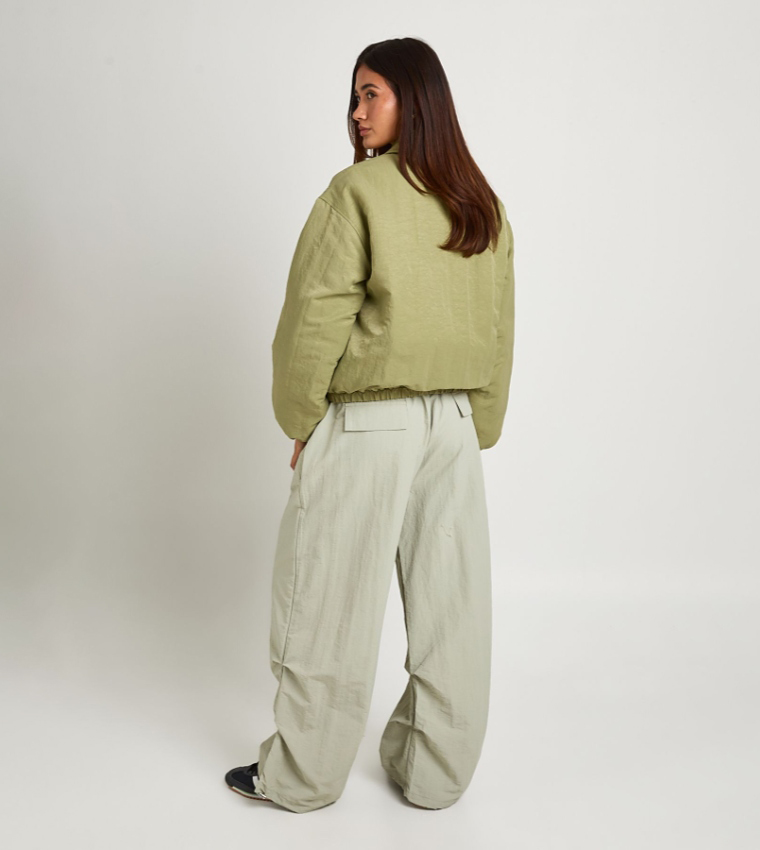 boohoo  Casual Jackets - Khaki Casual Jackets
