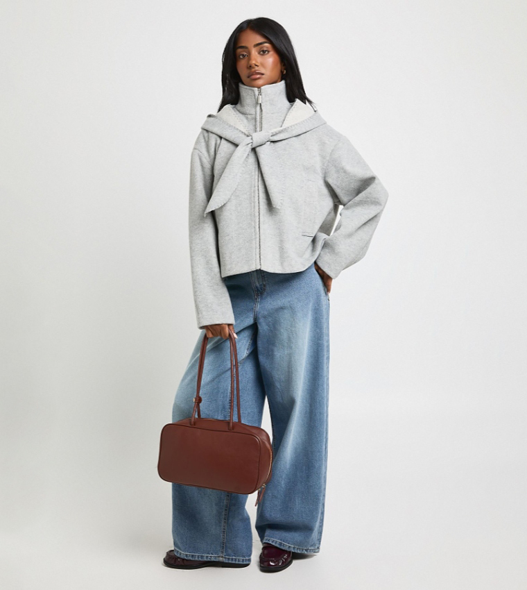 boohoo  Casual Jackets - Grey Casual Jackets