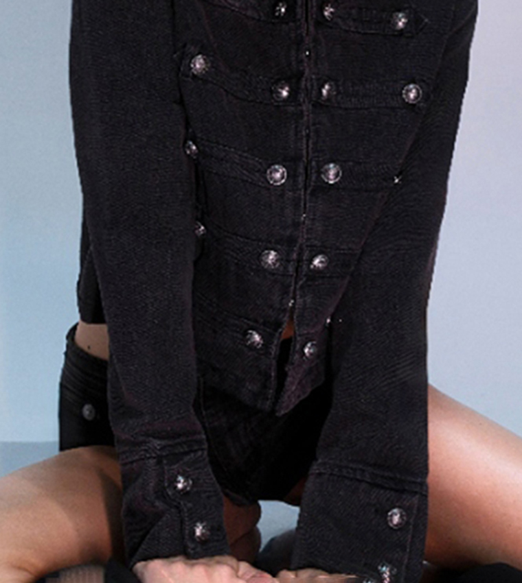 boohoo  Denim Jackets - BLACK Denim Jackets