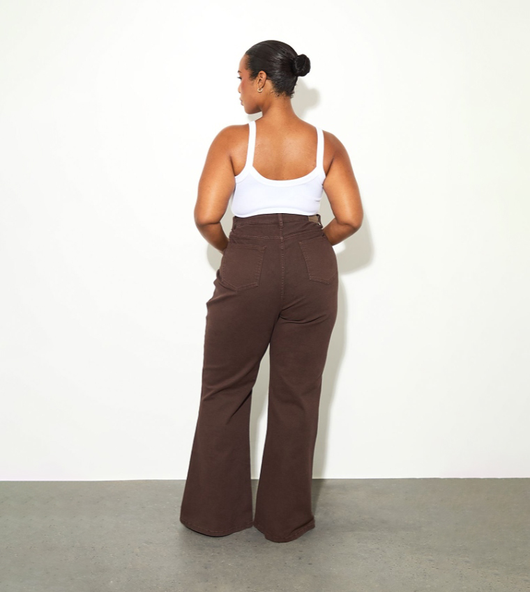 Curve High Waist Flared Jeans