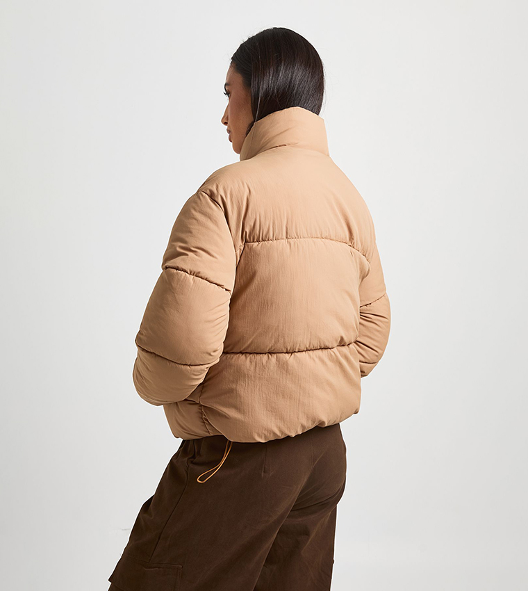 boohoo  Casual Jackets - Beige Casual Jackets