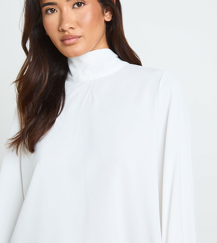 بوهو  توبات كاجوال  - أبيض Casual Tops
