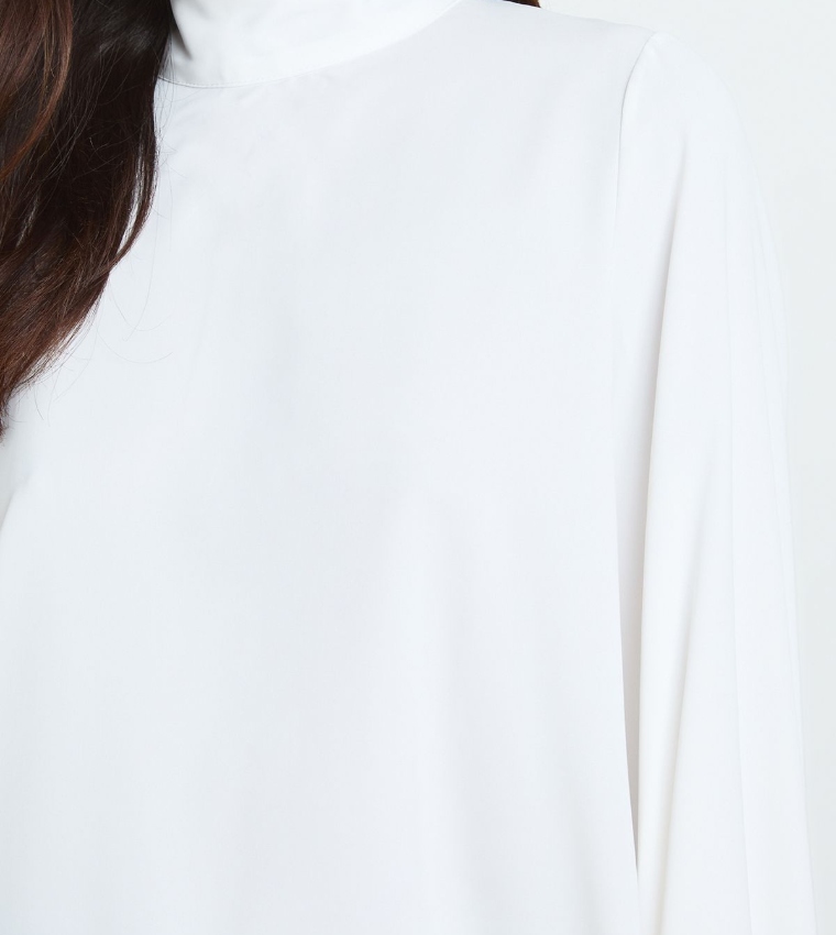بوهو  توبات كاجوال  - أبيض Casual Tops