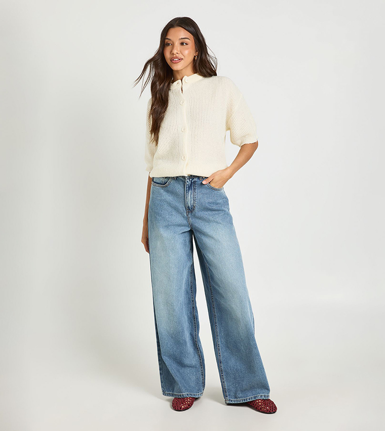 Button Through Oversized Cardigan