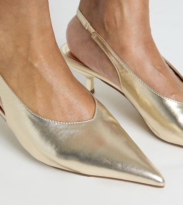 boohoo  Pumps - Gold Pumps