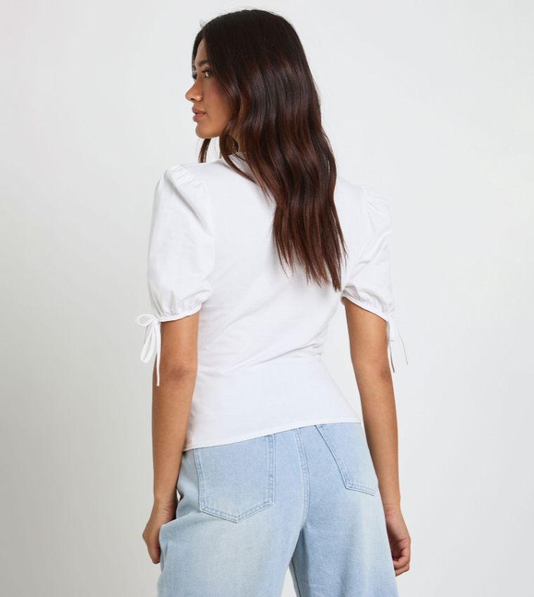 boohoo  Casual Tops - White Casual Tops