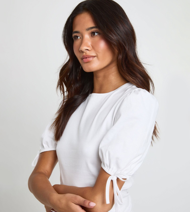 boohoo  Casual Tops - White Casual Tops